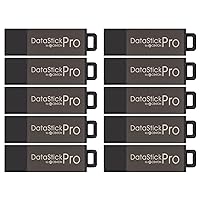 Centon DataStick Pro USB 2.0 Flash Drive 4GB x 25, Grey