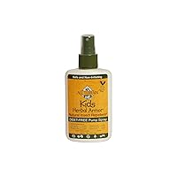 Kids Herbal Armor DEET-Free Pump Spray 4oz. Insect Repellent, Plant-Based and All-Natural Bug Repellent, Safe for Family and Pets, Mosquito and Bug Protection