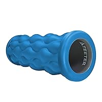 Teeter Massage Foam Roller - Textured for Deep Tissue Muscle Relief to Boost Recovery, Flexibility, Mobility - Back Pain Relief, Sports Massage, Myofascial Release