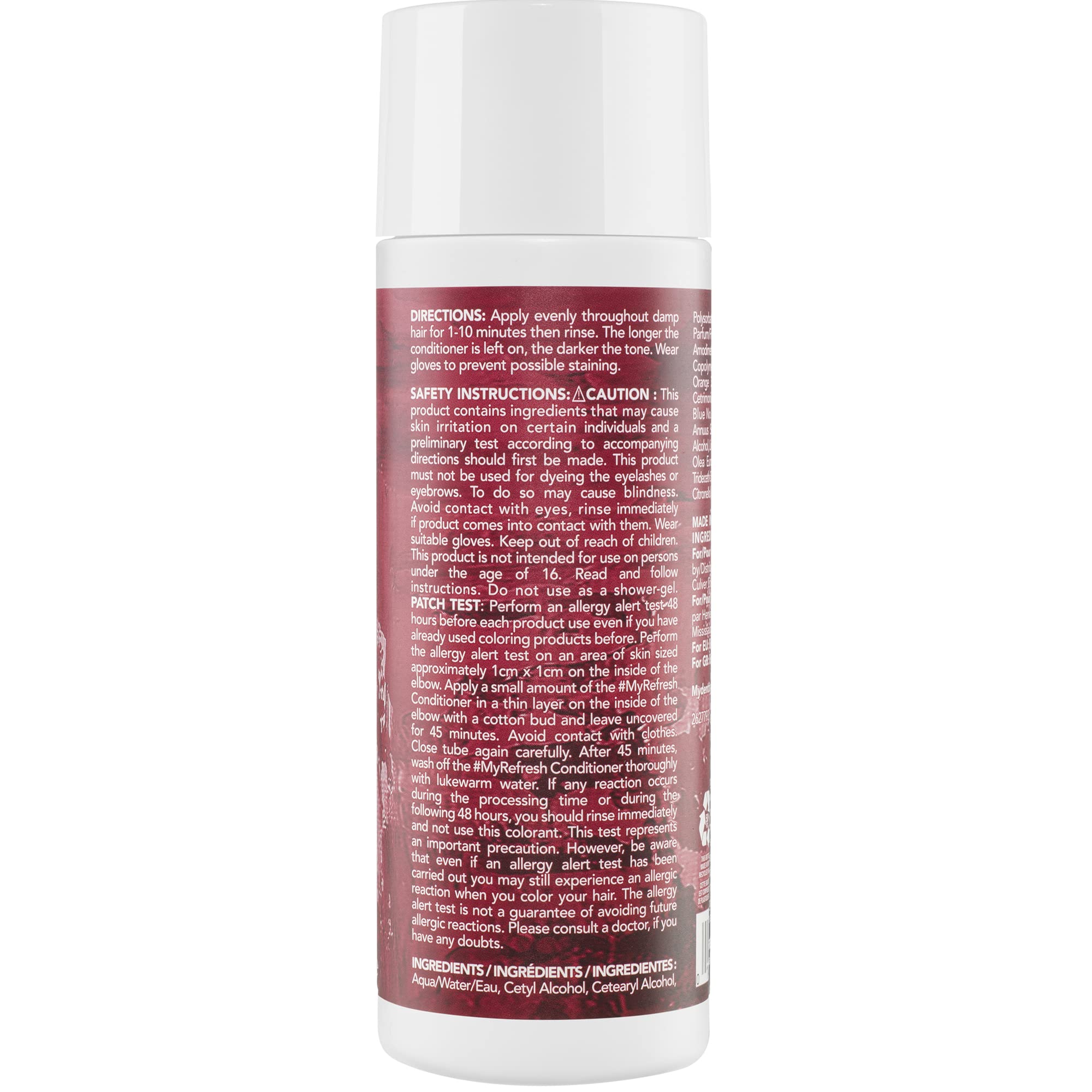 #mydentity MyRefresh Color Depositing Conditioner, Crimson Spell, 6 oz | Color Lasts up to 25 washes