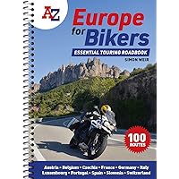 A-Z Europe for Bikers: 100 scenic routes around Europe A-Z Europe for Bikers: 100 scenic routes around Europe Spiral-bound Kindle