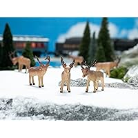 Lionel The Polar Express, Electric O Gauge Model Train Accessories, Caribou Pack (624251)