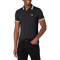 BOSS Men's Paddy Short Sleeve Contrast Color Polo Shirt
