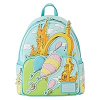 Loungefly Dr. Seuss 'Oh the Places You'll Go' Mini Backpack Multicolor