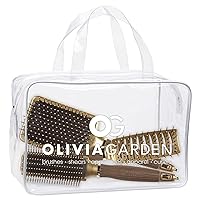 Olivia Garden Ceramic + Ion Nano Thermic Styler Hair Brush