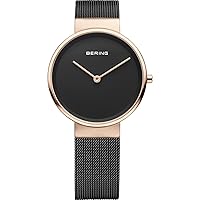 BERING Women Analog Quartz Classic Collection Watch with Stainless Steel Strap & Sapphire Crystal 14531-XXX