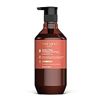 Theorie Amber Rose Hydrating Shampoo- Refresh & Hydrate, Irresistible Scent of Rose, Jasmine & Amber, Suited for All Hair Types-Color & Keratin Treated Hair, 400ML