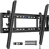 HOME VISION Tilt TV Wall Mount for Most 42-100 inch Flat Curved TVs, Heavy Duty TV Mount up to 200Lbs, Wall Mount TV Bracket Fits 16