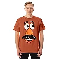 Disney Toy Story Men's Mr. Potato Head Large Face Costume Adult T-Shirt