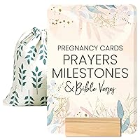 Lumont Pregnancy Must Haves First Trimester, Pregnancy Gifts for First Time Moms, Pregnancy Prayer Cards, Gift for Pregnant Women Mom to Be Gift, Expecting Parents to Be Unique Gifts