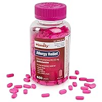 Timely - Allergy Pills with Diphenhydramine HCl 25 MG - 650 Count - Compared to Benadryl Allergy Ultratab - Antihistamine Allergy Relief Tablets for Sneezing, Runny Nose, Itchy Watery Eyes