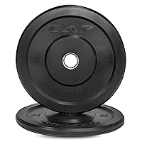 CAP Barbell Rubber Olympic Bumper Plate | Multiple Options/Colors