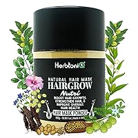 HAIRGROW Nutri Natural Hair Mask Powder Lifts Hair Growth, Strengthens Hair, and Improves Overall Hair Health for Unisex (500g)