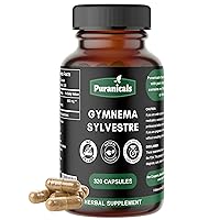 Gymnema Sylvestre Premium 320 Capsules Non-GMO and Gluten Free | Herbal Supplement | 600 mg Per Serving | Made with 100% Herb Gymnema