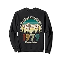 45 Year Old Gifts Vintage 1979 Limited Edition 45th Birthday Sweatshirt