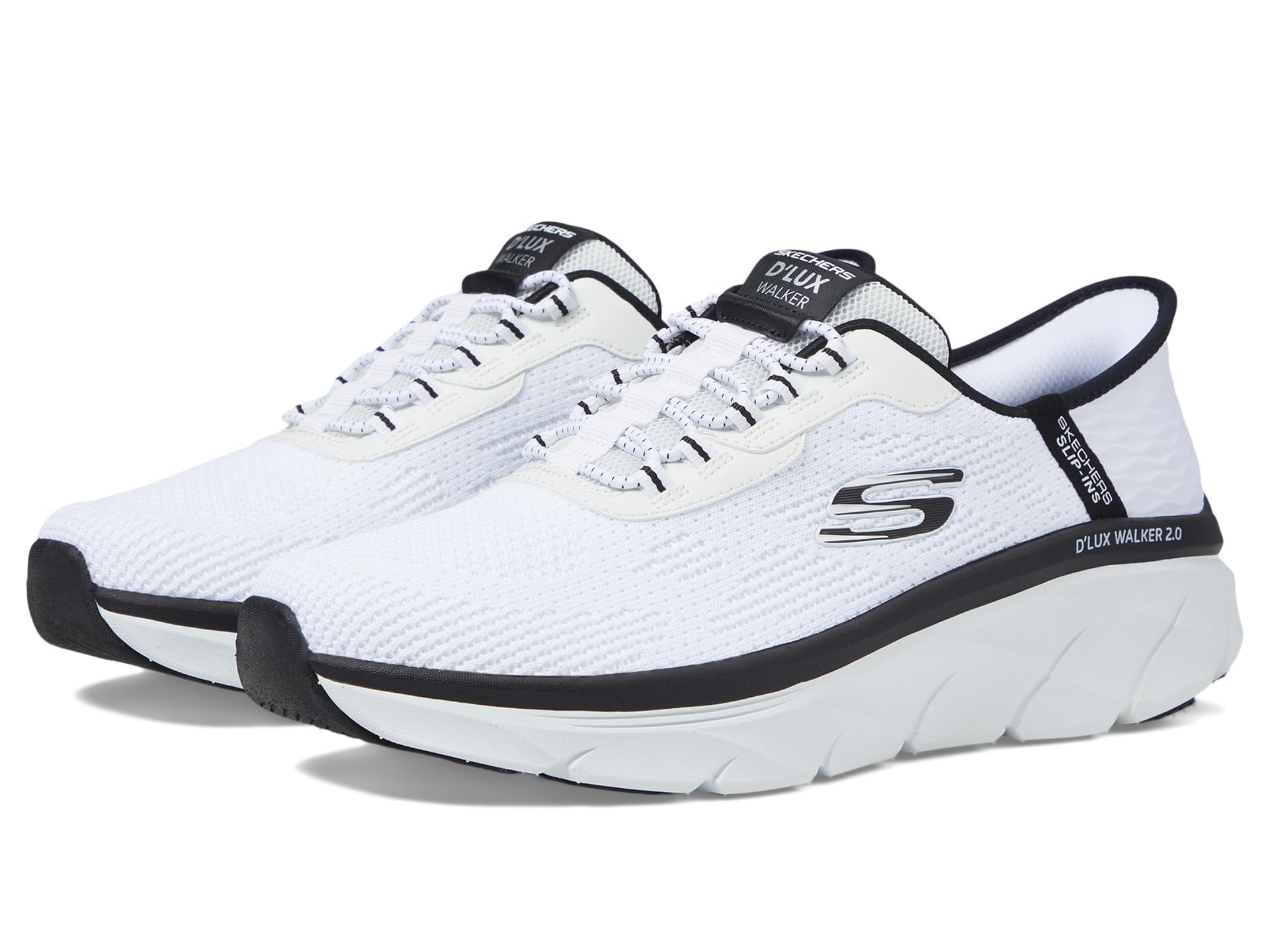 Skechers Men's D'lux Walker 2.0 Rezinate Hands Free Slip-in Sneaker