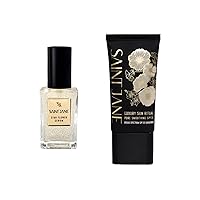 SAINT JANE - Star Flower Niacinamide Serum + Sun Ritual Pore Smoothing SPF 30 Mineral Sunscreen | Luxury, Floral-Infused, Clean Skincare