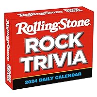 Rolling Stone Rock Trivia 2024 Boxed Daily Desk Calendar