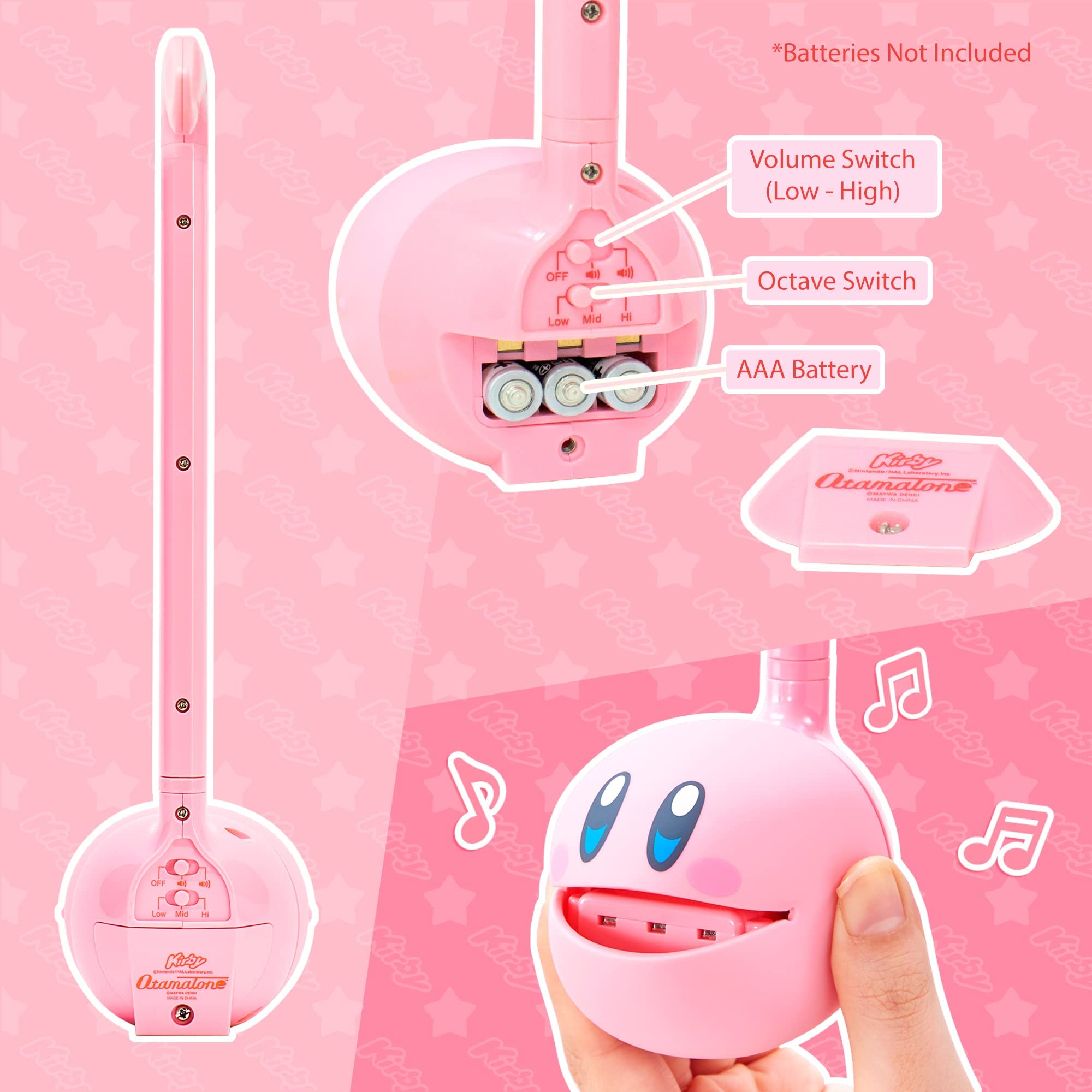 Mua Otamatone [Kirby - English Version Pink Hero Video Game Character  Japanese Electronic Musical Instrument Portable Synthesizer from Japan trên  Amazon Mỹ chính hãng 2023 | Giaonhan247