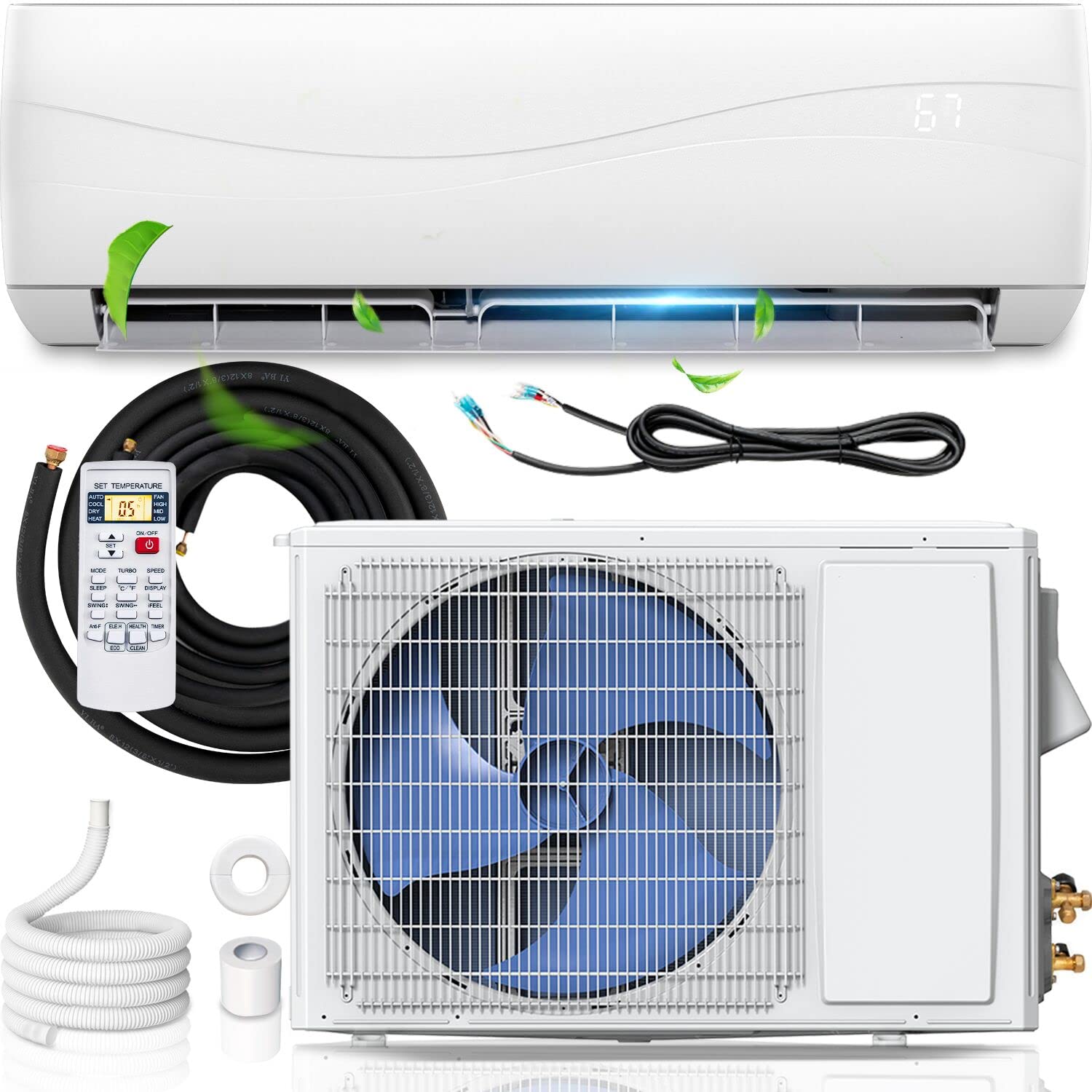 Mua Simoe 12000btu Mini Split Air Conditioner And Heater 115v 20 Seer2 Ductless Ac Unit With 1 9277
