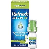 Refresh RELIEVA Preservative-Free Tears Lubricant Eye Drops, 0.33 fl oz (10 mL)