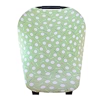 Copper Pearl Multi-Use Cover: Car Seat Covers, Nursing Cover, and Stroller Cover for Sun - Stretchy Fabric, All-Season Use, Stylish Designs, Easy Access for Moms - Bogey