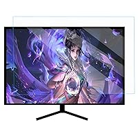 Anti Glare Film TV Screen Protector, Anti Blue Light Monitor Filter, Guard Against Radiation, Relieve Eye Strain Protection Eyes and Sleep Better for 32/43/50//55/69in LCD, LED Ect
