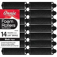 Annie- Salon Style Small Foam Hair Rollers - (5/8