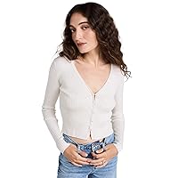 Rebecca Taylor Women's Rib Merino Cropped Cardigan