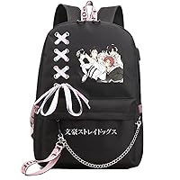 Anime Bungo Stray Dogs Backpack Shoulder Bag Bookbag School Bag Daypack Color22