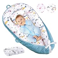 Laplaisir Baby Lounger Cover Sleeping Bed Cover for Infant Replacement Cover (Rainbow)