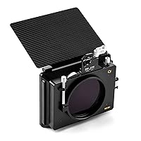 NiSi Cinema C5 Matte Box Filmmaker Kit | 95mm Clamp-On, Slots for 1 Each 4x4 and 4x5.65 Filter | Rotating 1-5 Stop VND, 4-Stop ND, 1/8 Black Mist, 67/72/77/82 Adapters, Filter Trays, Travel Pouch