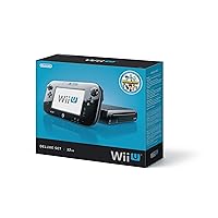Nintendo Wii U Console - Black Deluxe Set