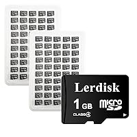 Factory Wholesale Micro SD Card 1GB Pack of 100 Class 4 in Bulk MicroSD Produced by Authorized Licencee (100 X1GB CLAS 4)