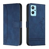 Smartphone Flip Cases Compatible with Oppo Realme 9i/A36/ A76/A96/K40 4G Wallet Case ,Shockproof TPU Protective Case,PU Leather Phone Case Magnetic Flip Folio Leather Case Card Holders Flip Cases ( Co