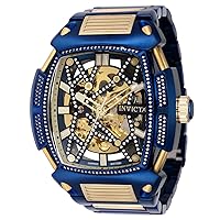 Invicta Men's S1 Rally 53mm Stainless Steel Automatic Watch, Blue (Model: 37791)