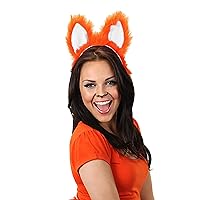 Sound Activated Moving Fox Ears Headband