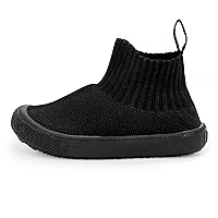 JAN & JUL Slip-on Kids Knit Shoes, Breathable Machine Washable Sneakers