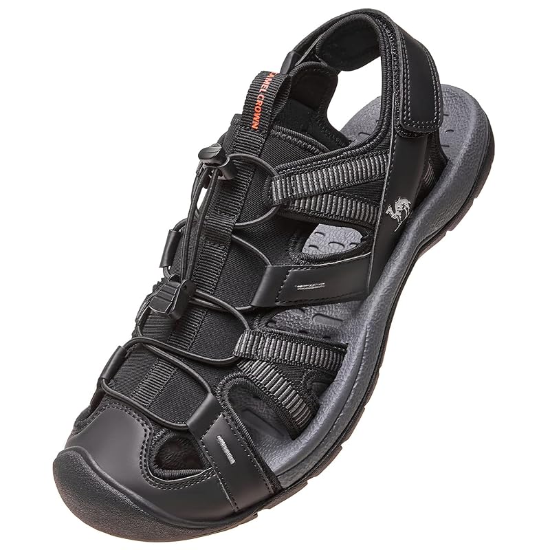 Keen Brown Outdoor Hiking Sandals Men's US Size 8.5 Bungee Lace Waterproof  | Mens sandals, Hiking sandals, Outdoor hiking