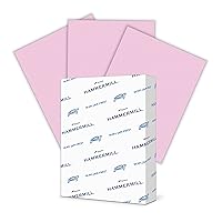 Hammermill Colored Paper, 20 lb Lilac Printer Paper, 8.5 x 11-1 Ream (500 Sheets) - Made in the USA, Pastel Paper, 102269C