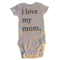 Baby Boys/Girls I Love My Mom Romper Bodysuit