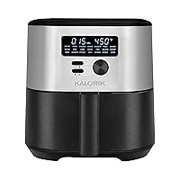 MAXX® 7 Quart Air Fryer 1750W, 7-in-1 Air fry, Bake, Roast, Broil, Defrost, Reheat, and Warm food, LED Display, 21 Presets, 4 Accessories, Recipe book, FT 50930 OW