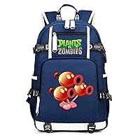 Game Plants vs. Zombies Backpack Shoulder Bag Bookbag School Bag Daypack Satchel Laptop Bag Color6