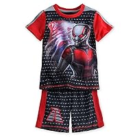 Disney Store Deluxe Antman Pajamas Ant Man PJ Sleep Set Boys Size 5-6 5T Red