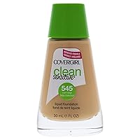 COVERGIRL Clean Sensitive Skin Liquid Foundation Warm Beige, 1 oz (packaging may vary)