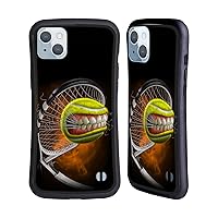 Head Case Designs Officially Licensed Tom Wood Tennis Monsters Hybrid Case Compatible with Apple iPhone 14 Plus