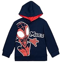 Marvel Spidey and His Amazing Friends Miles Morales Spidey and His Amazing Friends Pullover Hoodie Toddler to Little Kid