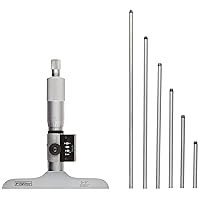 Fowler 52-225-224-1 Premium Depth Micrometer with 0-6