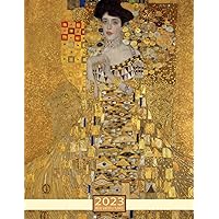 2023 Weekly and Monthly Planner Notebook (Portrait of Adele Bloch-Bauer: Austrian Artist Gustav Klimt): 8.5 x 11 inches - 100 pages - Extra Note Pages
