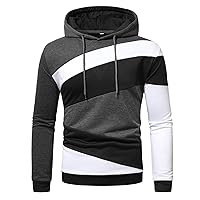 Mens Hoodies,Plus Size Full Zip Casual Jacket Solid Fashion Long Sleeve Sweatshirt Trendy 2024 Top Sweatshirts